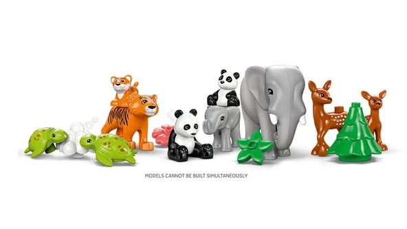 LEGO Duplo 10446 3in1 Wild Animal Families - Resim 4