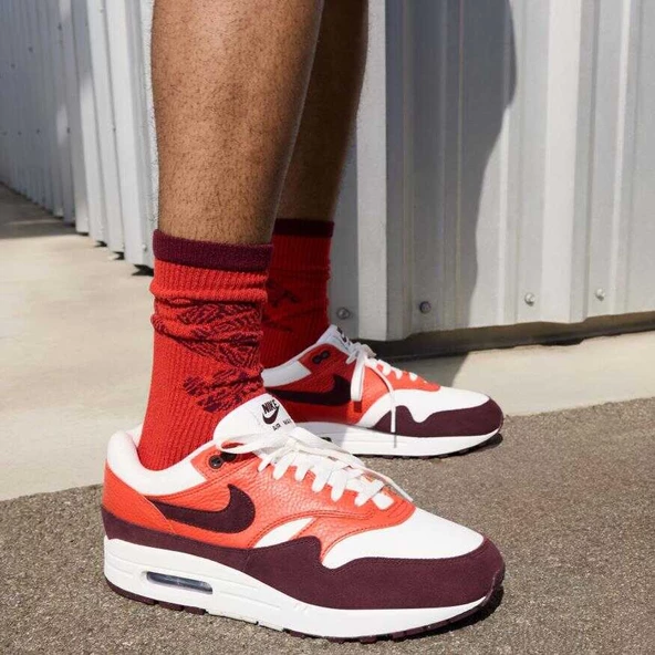 Nike Air Max 1 Erkek Beyaz Spor Ayakkabı FN6952-102 - 8
