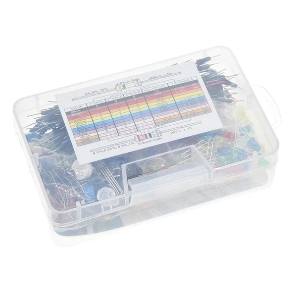 Elektronik Başlangıç Seti Arduino Starter Kit Şeffaf Çantada - 5