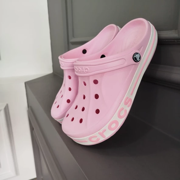 CROCS BAYABAND CLOG PEMBE