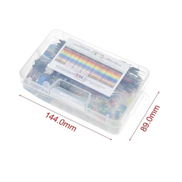 Elektronik Başlangıç Seti Arduino Starter Kit Şeffaf Çantada - 4