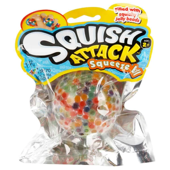 Squish attack squeeze ball Yumuşak Fışkıran Renkli Top