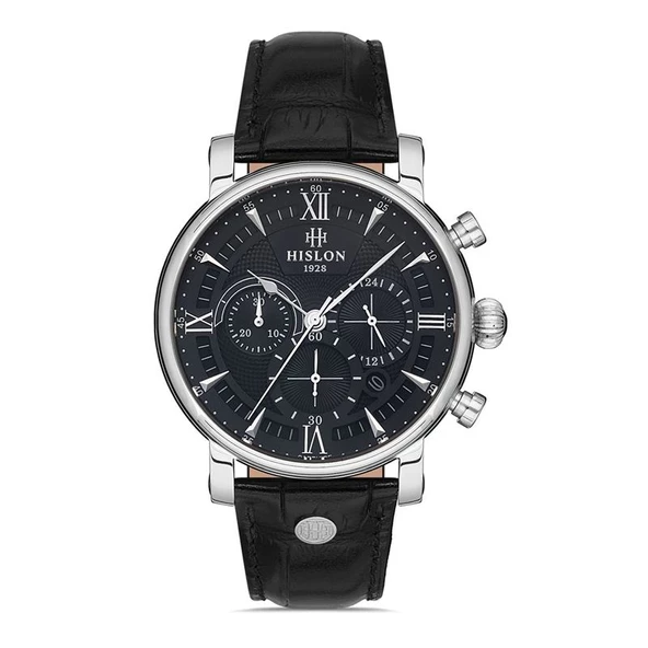 Hislon Men's Masterwork MS105S-04BS Erkek Kol Saati - 1