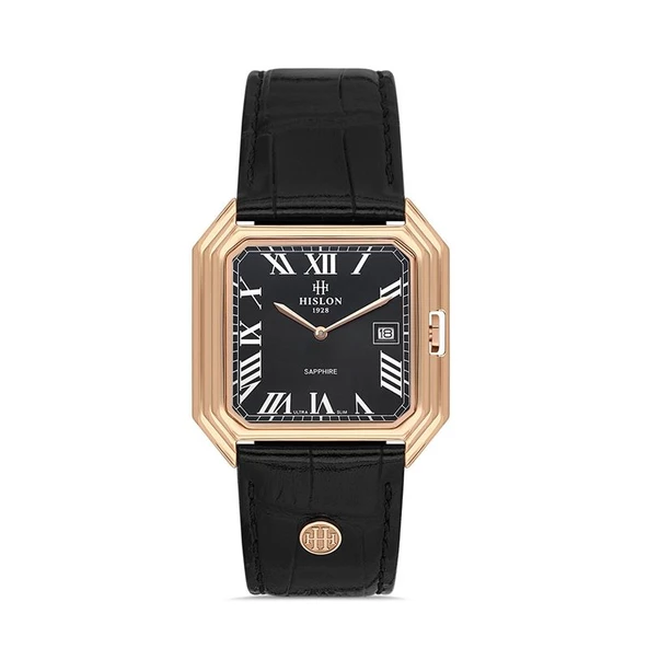 Hislon Men's Classic CL170R-04BR Erkek Kol Saati