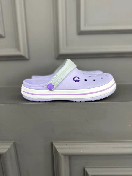 CROCS CROCBANT KADIN LİLA GRİ - 2