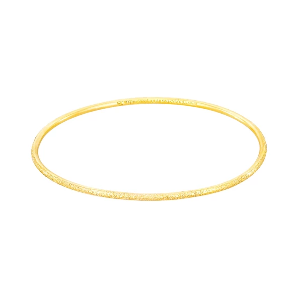 15 gr(gram) 22 Ayar İşçiliksiz Simli Ajda Bilezik