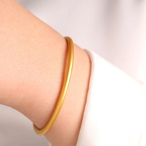 35 gr(gram) 22 Ayar İşçiliksiz Ajda Bilezik - 2