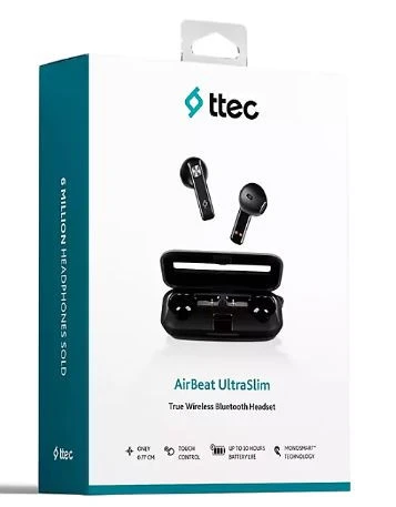 Ttec AirBeat UltraSlim TWS Kulak İçi Bluetooth Kulaklık Uzay Grisi TEŞHİR