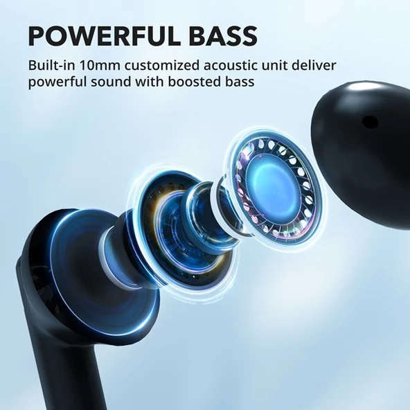TAOTRONICS Ipx5 Suya Dayanıklı Bluetooth 5.3 Enc Usb-C Şarjlı Tws Kulaklık TT-BH1120 - 5
