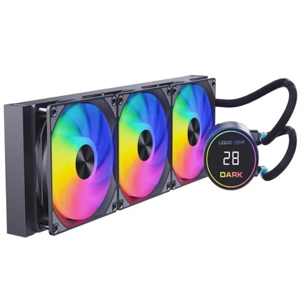 DARK 360mm FREEZER W362 DKCCW362 RGB Sıvı Soğutmalı AM5-1851p İşlemci Fanı - Resim 2