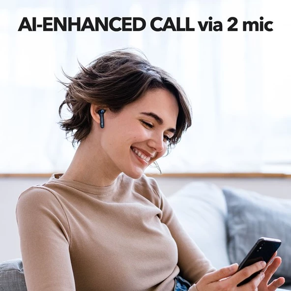 TAOTRONICS Ipx5 Suya Dayanıklı Bluetooth 5.3 Enc Usb-C Şarjlı Tws Kulaklık TT-BH1120 - 6