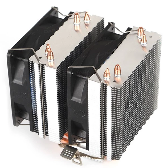 DARK FREEZER-X94BL DKCCX94BL FRGB Hava Soğutmalı AM5-1851p Dual İşlemci Fanı - 5