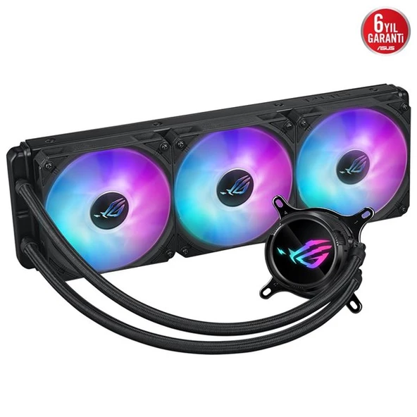 ASUS 360MM ROG STRIX LC III ARGB AM5-1700P SIVI SOĞUTMALI İŞLEMCİ FANI - Resim 4