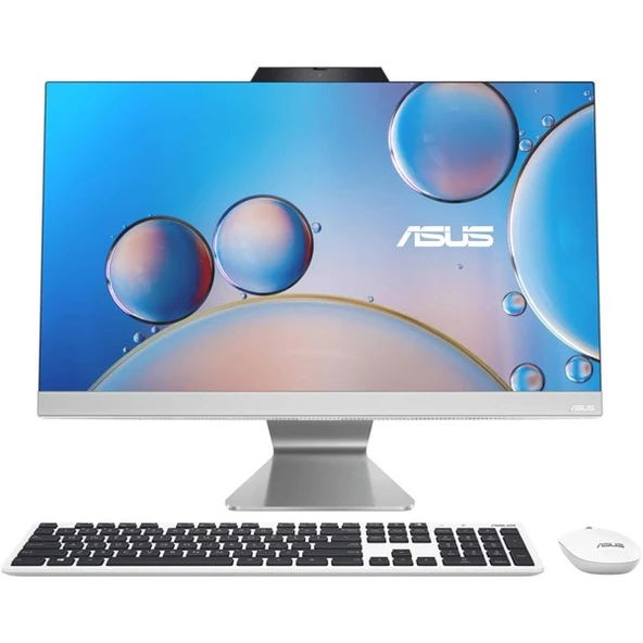 ASUS 23.8" Dokunmatik A3402WVAT- I38256W0D CORE i3 1315U- 16GB DDR5 RAM- 512GB NVME O/B UHD FDOS