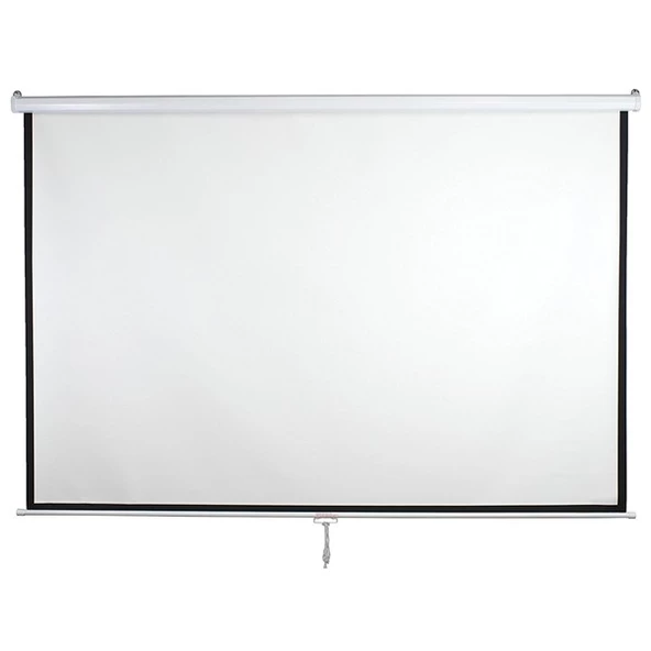 Codegen FAX-30 300x225 cm Storlu Manuel Fiber Glass Projeksiyon Perdesi (Arkası Siyah Fonlu) - 2