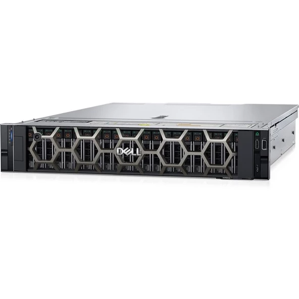 DELL 2xSilver 4310 R750XS PER750XS3SPL_V13 8x32gb 4x1.92tb SSD 2x1100w Titanium 2U Rack Sunucu