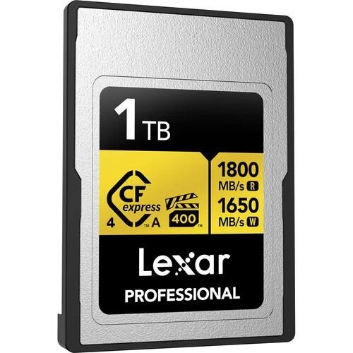 LEXAR 1TB PROFESSIONAL GOLD LCAGOLD001T- RNENG CFEXPRESS 4.0 TYPE-A KART - 2