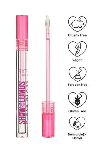 Show by Pastel Pastel Show Your Lumos Clear Gloss (8690644381010) - 3