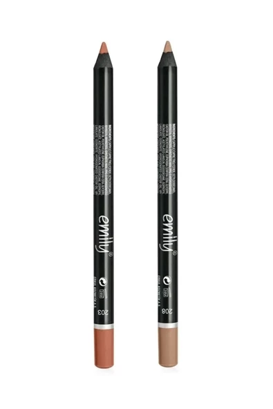 Golden Rose Dudak Kalemi 2 'li No:203-208 Eml-2li