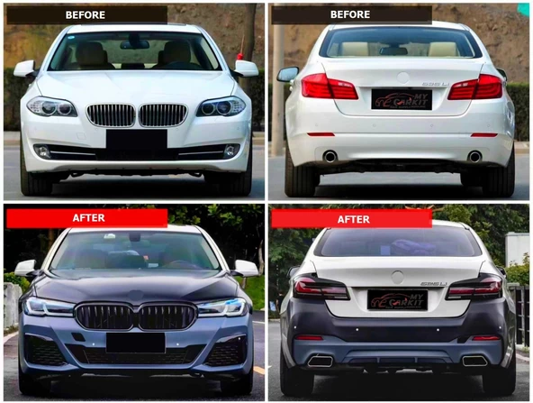 5 SERISI F10 2010-2016 IÇIN  UYUMLU 2017+ G30 FACELIFT