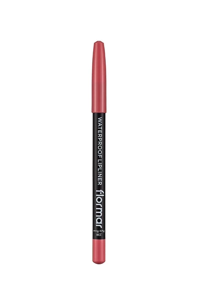 Flormar Suya Dayanıklı Dudak Kalemi - Waterproof Lipliner 238 Pure Rose 8690604567515 - 3