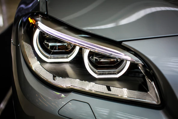 5 SERISI F10 2014-2016 M5 LED FAR TAKIMI - YENİ GÖRÜNÜM  (MAKYAJLI KASA İÇİN) - 2