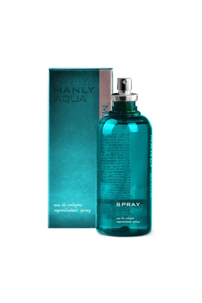 Morfose Manly Eau De Cologne Men Aqua 125 ml