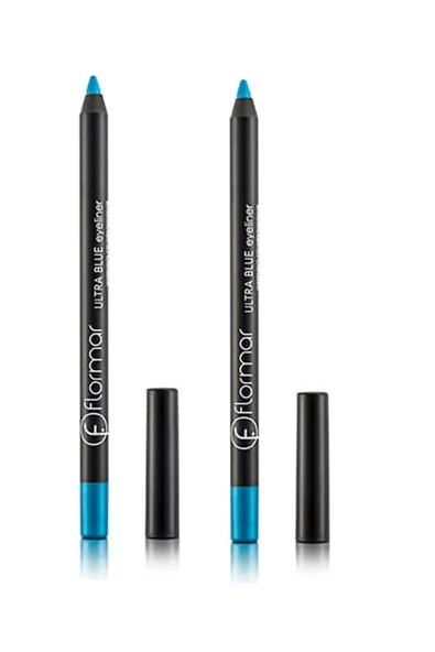 Flormar Mavi Eyeliner - Ultra Eyeliner Blue 2 ADET