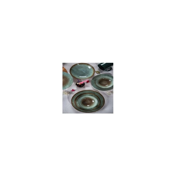 FARİKA 24 PARÇA ŞEMS DİGİTAL YEMEK TAKIMI  (R0138)