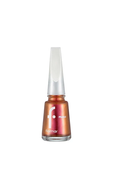 Flormar Sedefli Parlak Oje (TURUNCU) - Pearly Nail Enamel - Pl459 Frolic - 8682536035668 - 2