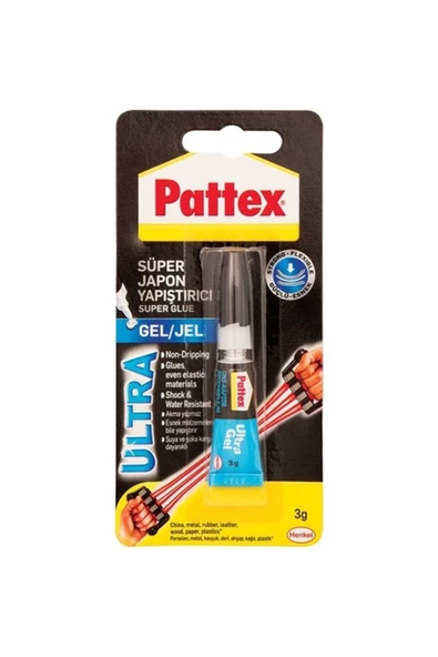 Pattex Ultra Jel Süper Güçlü Japon Yapıştırıcı 3 gr