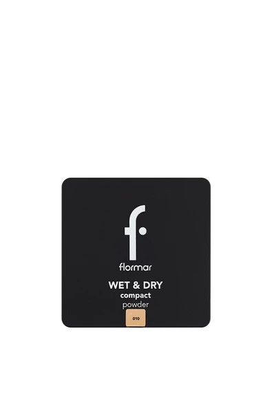 Flormar Wet & Dry Yarı Mat Bitişli Kremsi Kompakt Pudra - 2