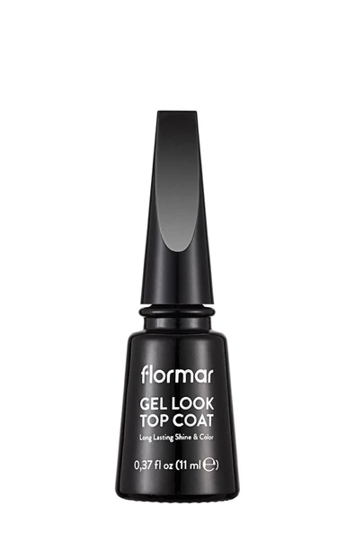 Flormar Gel Look Jel Görünüm Veren Oje Koruyucu Son Kat Tırnak Cilası - 2