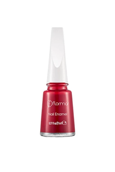 Flormar Oje - Nail Enamel 048 Fiery Red 34000001-048 - 2