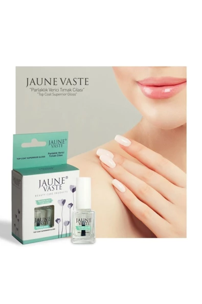 Jaune Vaste Parlaklık Verici Tırnak Cilası Top Coat - 2