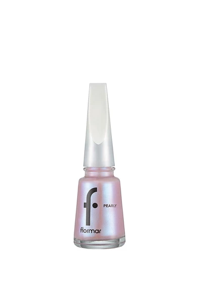 Flormar İnci Yansımalı Parlak Sedefli Oje (pembemsi Lila) - Pearly Nail Enamel -pl454 Mıss New-8682536035644 - 2