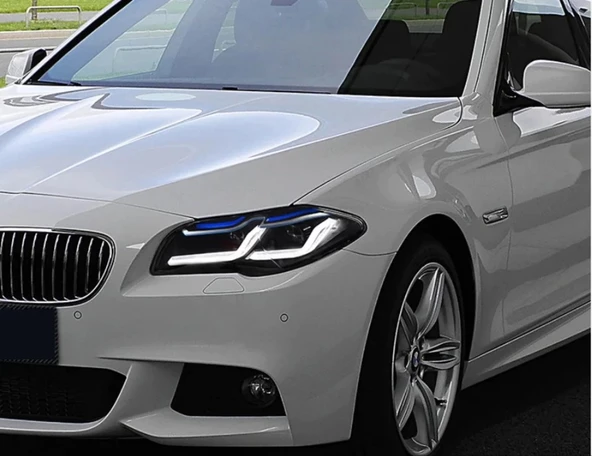 F10 5 SERİSİ KASA  İÇİN 2020+ MAKYAJLI GÖRÜNÜM  LED FAR - 2