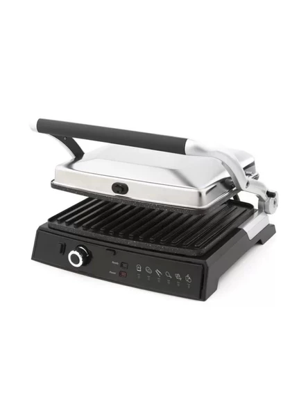 King K462 İnox Grillmaster Tost Makinası 2000 W