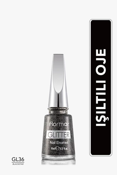 Flormar Glitter Blackstar Oje 36