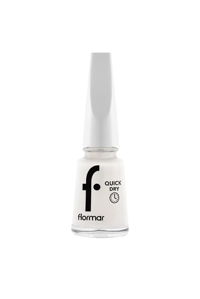 Flormar Quick Dry Hızlı Kuruyan İnce Yapılı Parlak Bitişli Oje
