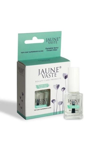 Jaune Vaste Parlaklık Verici Tırnak Cilası Top Coat