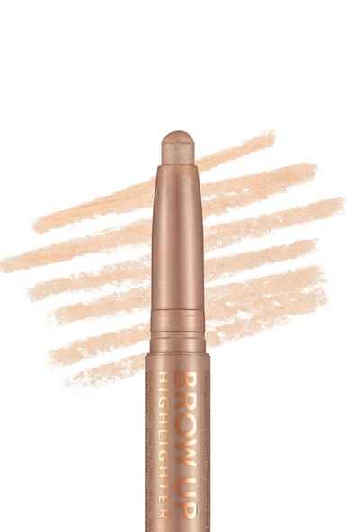 Flormar Asansörlü Aydınlatıcı Kaş Kalemi Uçuk Kahve -brow Up Highlighter Pencil-000 Champagne-8690604622269 - 2