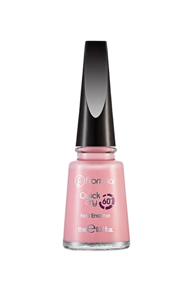 Flormar Oje - Quick Dry Nail Enamel QD02 Soft Pink 8690604233960