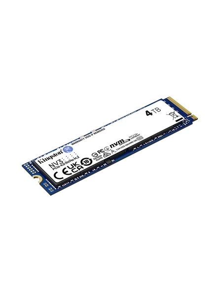 Kingston NV2 4TB 6000/5000MB/s PCIe 4 NVMe M.2 SSD Disk SNV3S/4000G