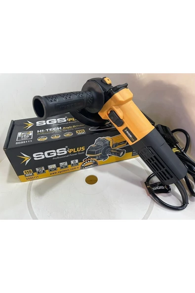 Sgs Avuç Taşlama 115 Mm 750 Watt Devir Ayarlı 5111 - Resim 2