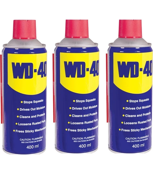 Wd40 Çok Amaçlı Pas Sökücü 400 ml (3 Adet)