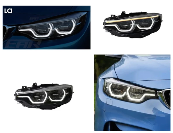 4 SERİSİ F32/F36  2013-2015 İÇİN MAKYAJLI LED FAR