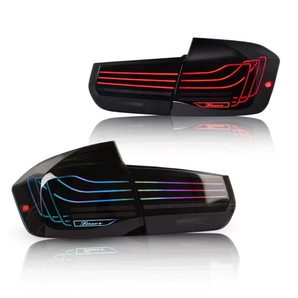 F30 3 SERİSİ İÇİN LAZER LED STOP - RGB (APLİKASYON KONTROLLU RENK DEĞİŞİMİ) - 2