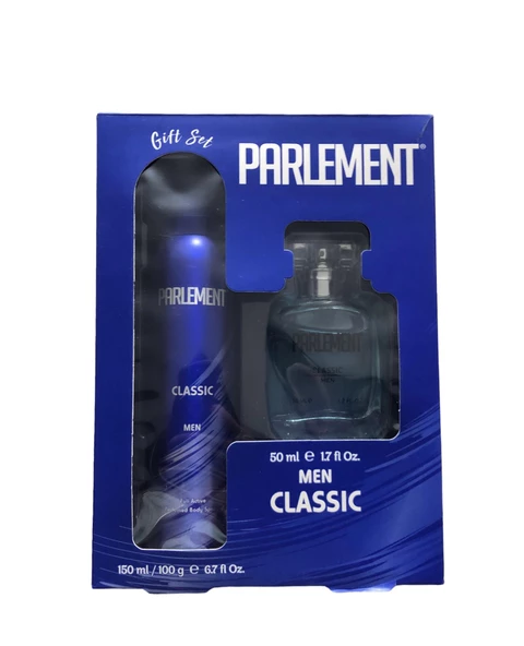 Parlement Classic Erkek Parfüm Seti 50 ml Parfüm+150 ml Deodorant