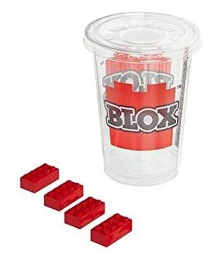 SIMBA 4118922 BLOX 500 RED 8 PIN BRICKS LOOSE-6 - 2